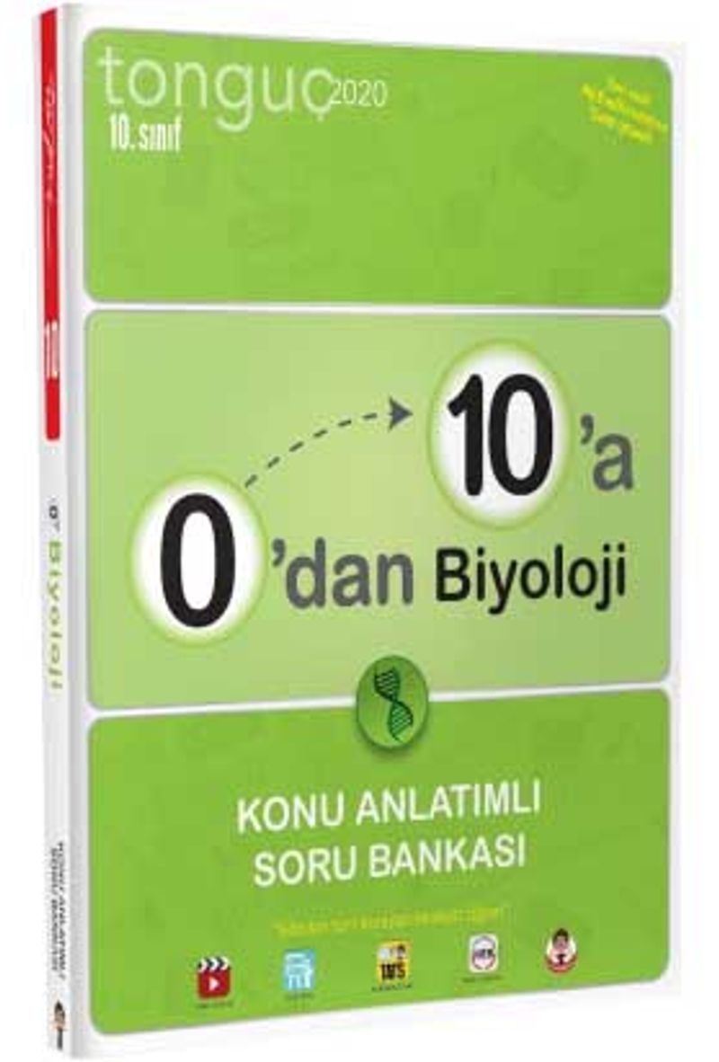 0'dan 10'a Biyoloji Konu Anlatımlı Soru Bankası kitap kapağı