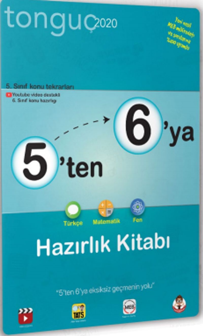 5'ten 6'ya Hazırlık Kitabı kitap kapağı