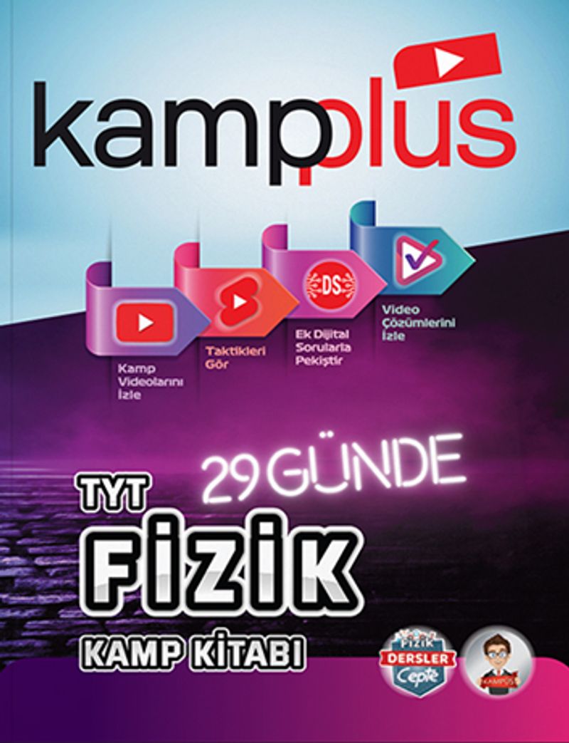 Kampplus 29 Günde TYT Fizik Kampı kitap kapağı