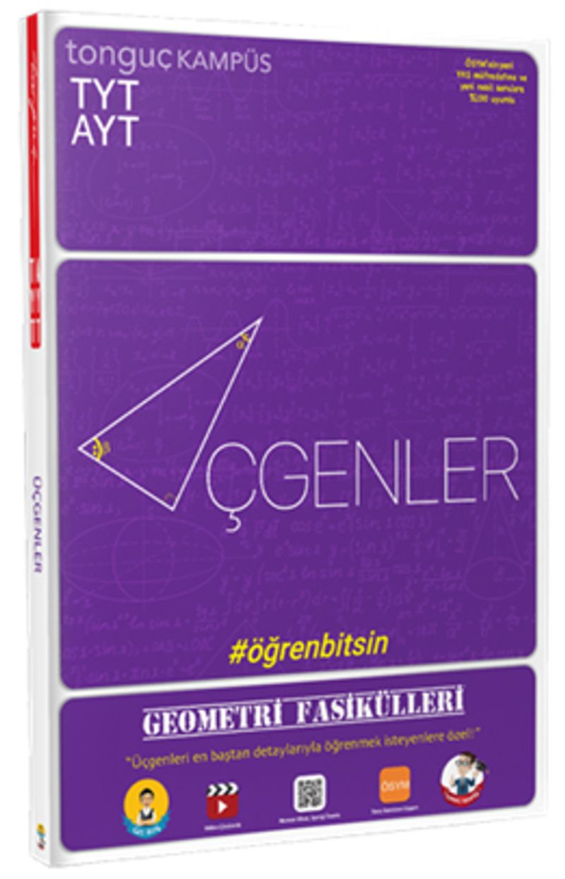 TYT AYT Üçgenler Geometri Fasikülleri kitap kapağı