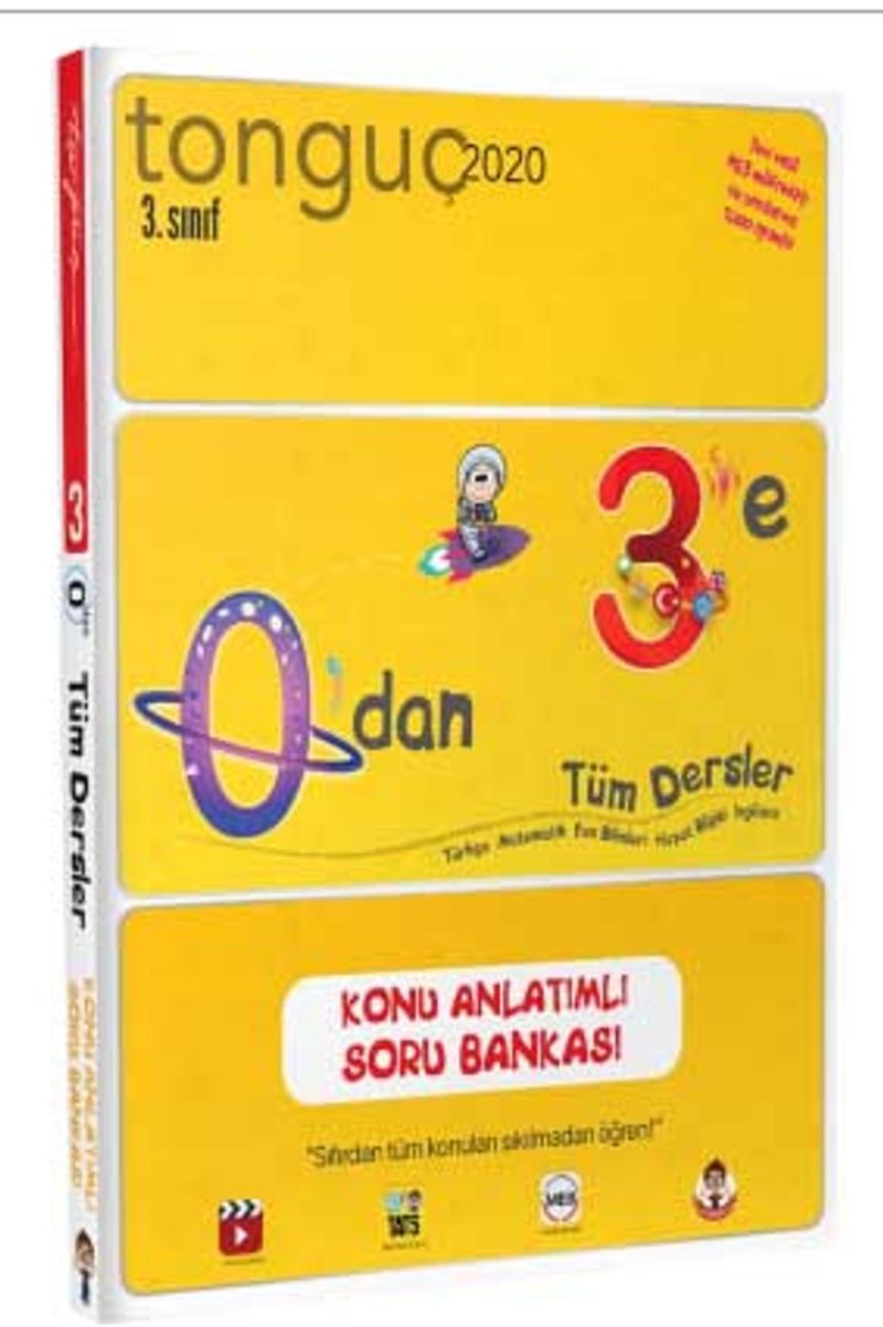 0'dan 3'e Konu Anlatımlı Soru Bankası kitap kapağı
