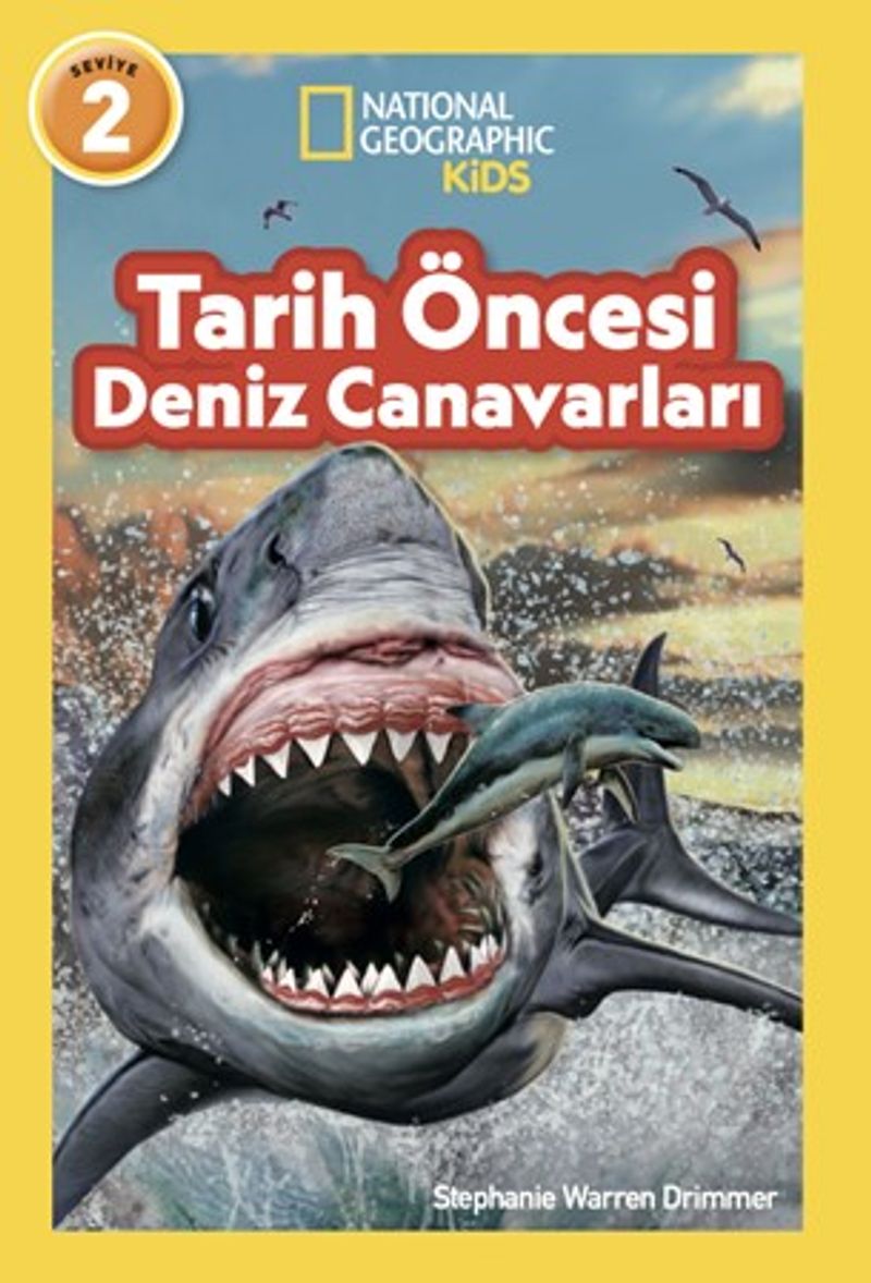 National Geographic Kids / Tarih Öncesi Deniz Canavarları kitap kapağı