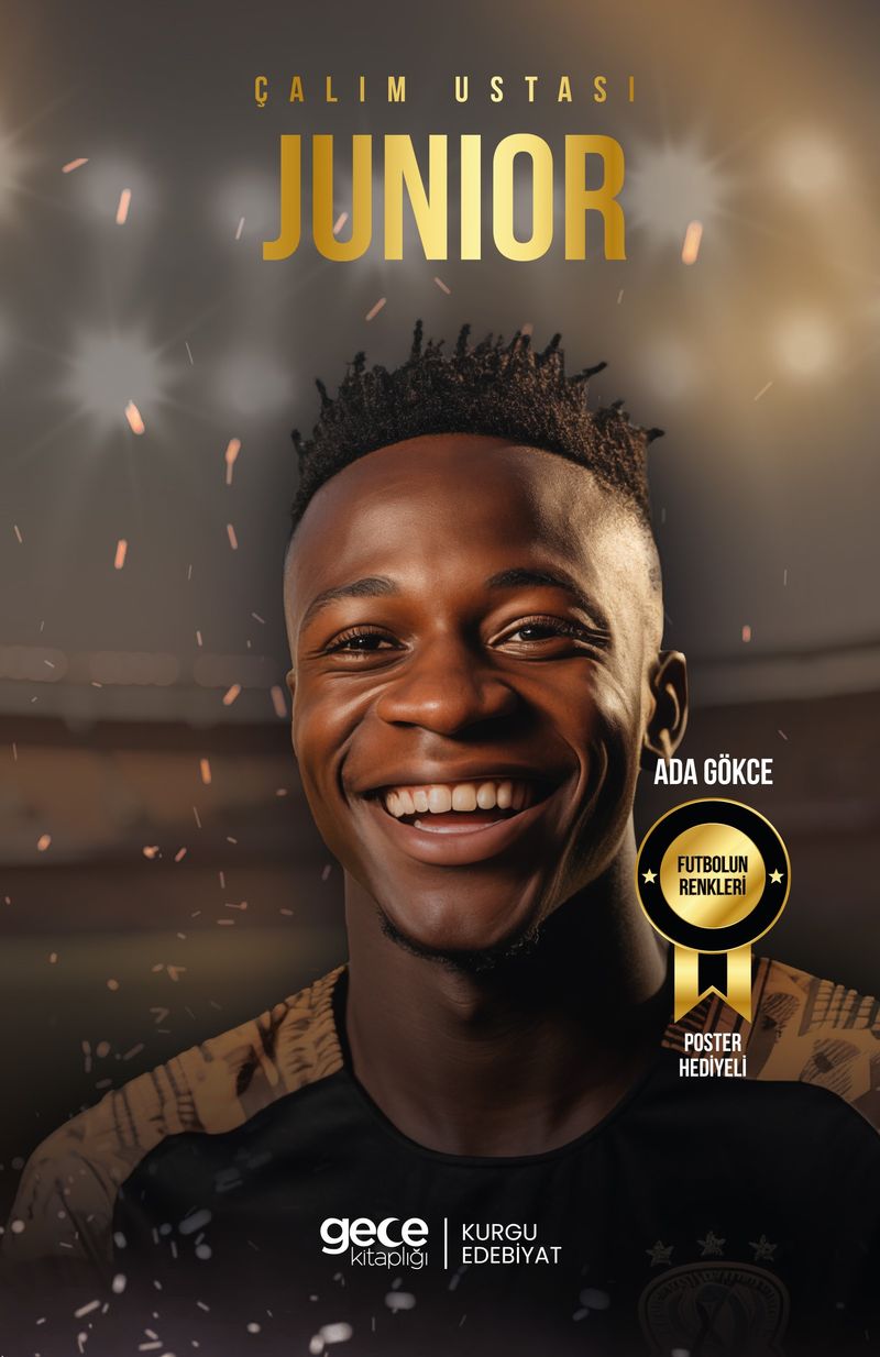 Çalım Ustası Vinicius Junior kitap kapağı
