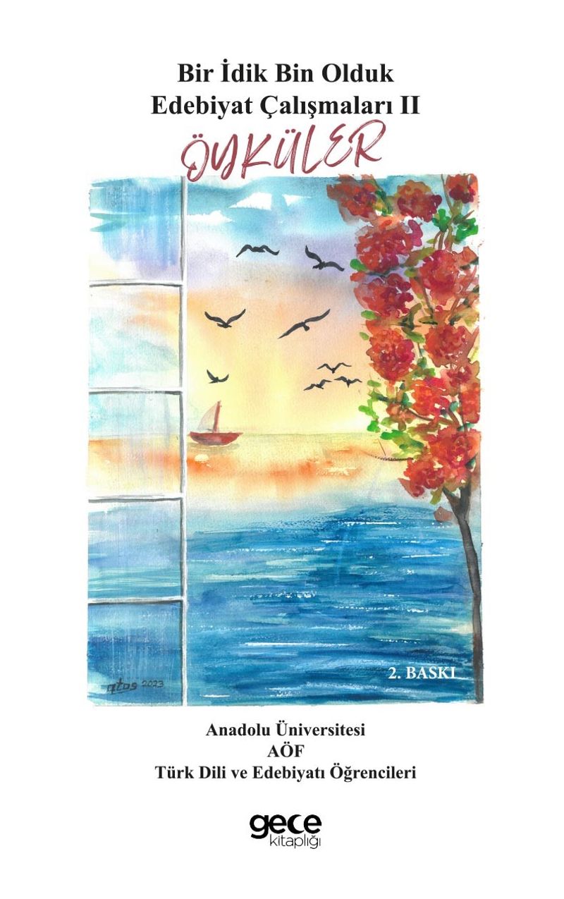 Bir İdik bin Olduk Edebiyat Çalışmaları 2 kitap kapağı