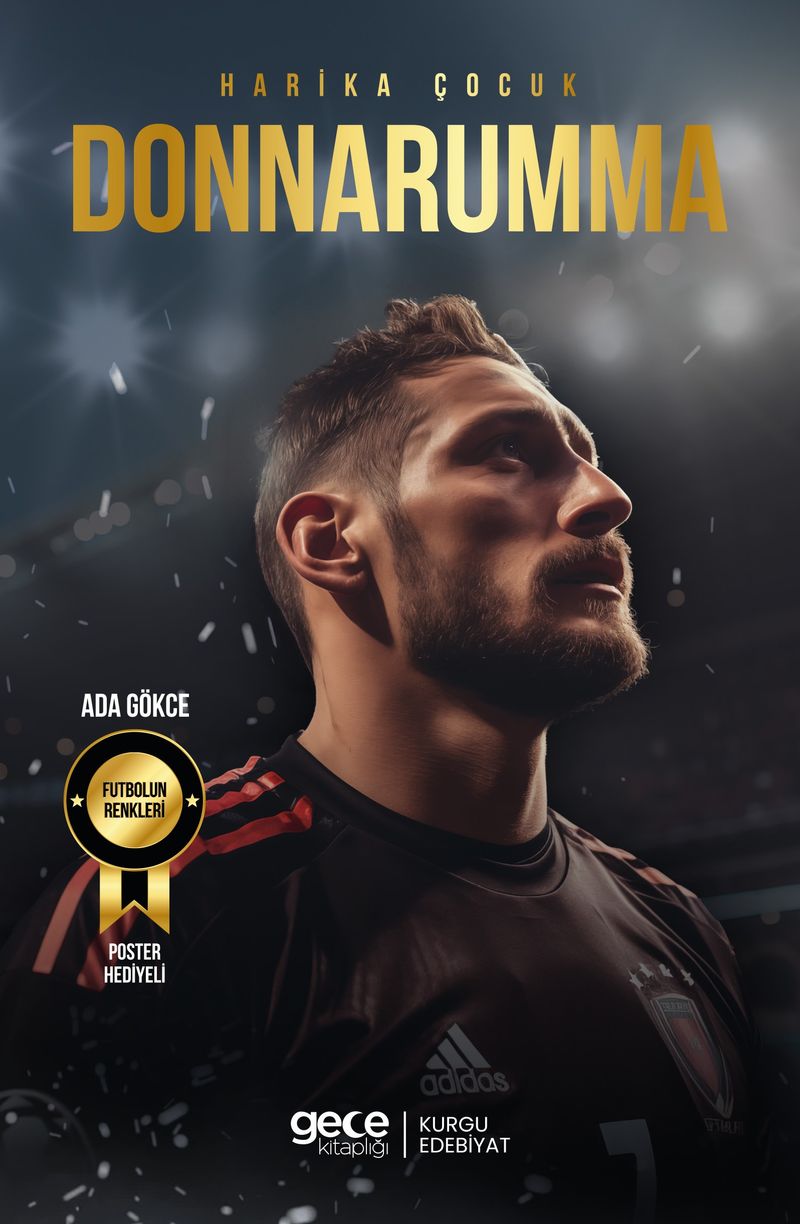 Harika Çocuk Gianluigi Donnarumma kitap kapağı