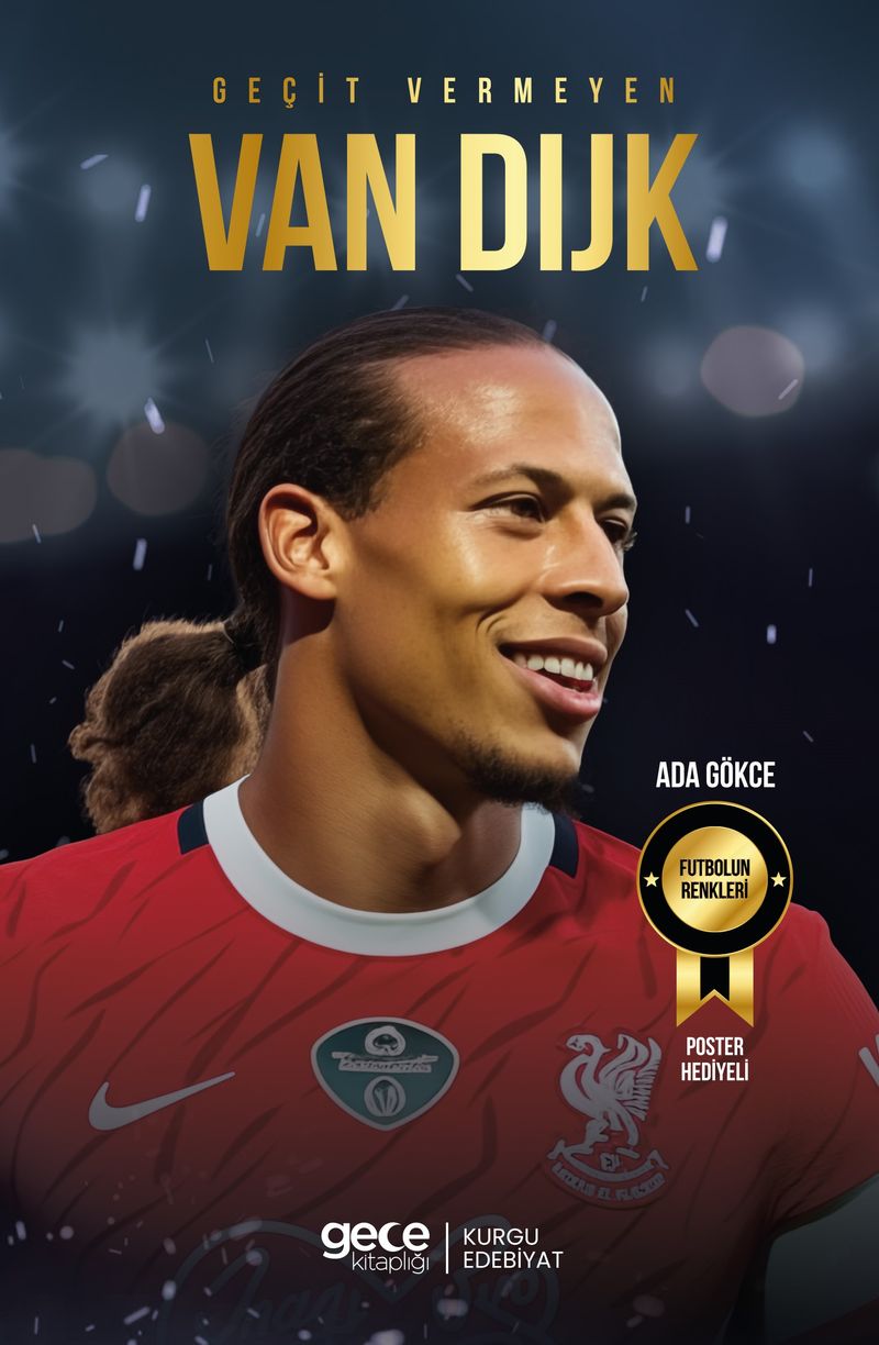 Geçit Vermeyen Virjil Van Dijk kitap kapağı