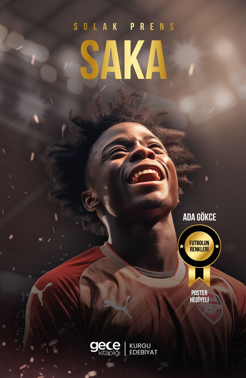 Solak Prens Bukayo Saka kitap kapağı