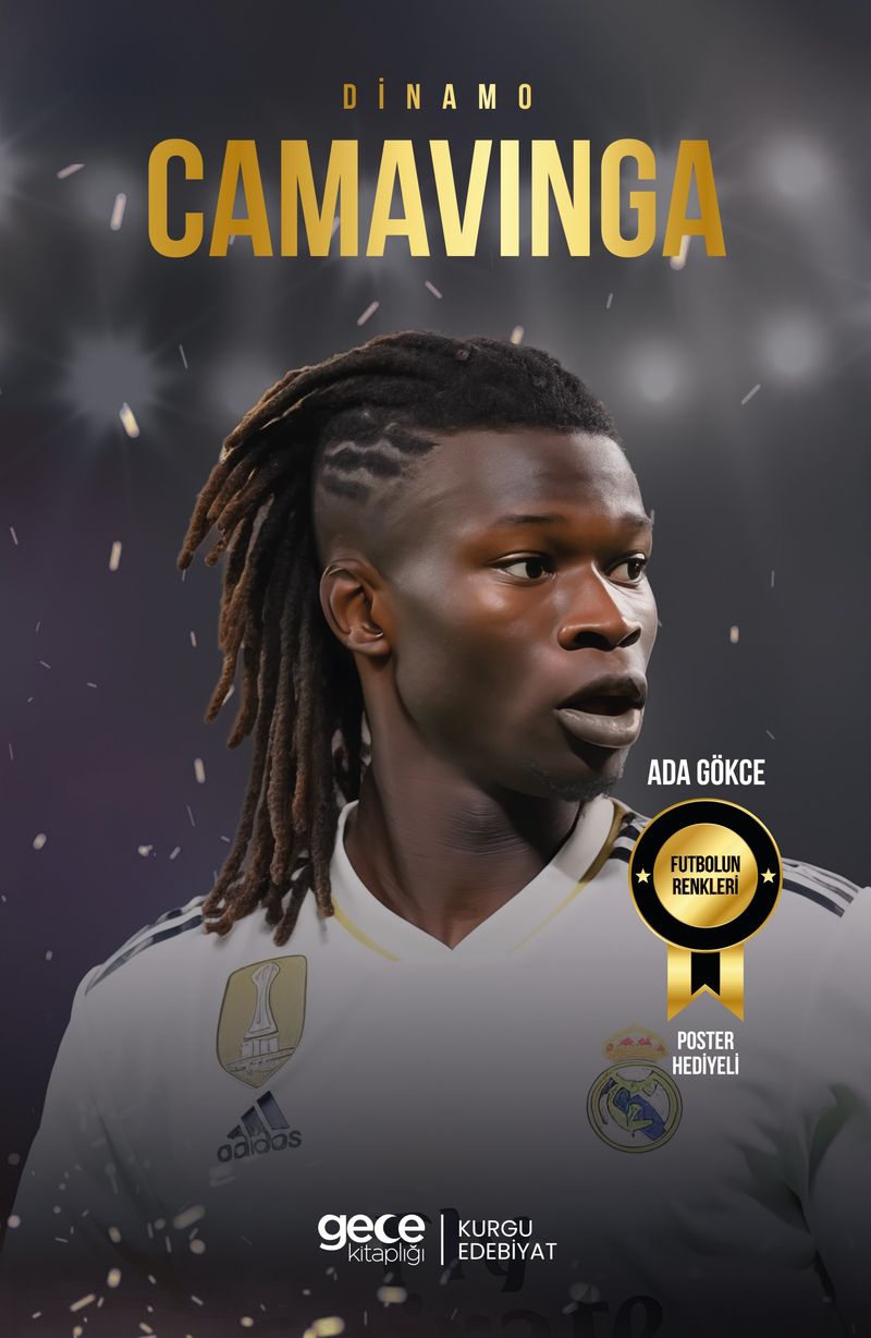 Dinamo Eduardo Camavinga kitap kapağı