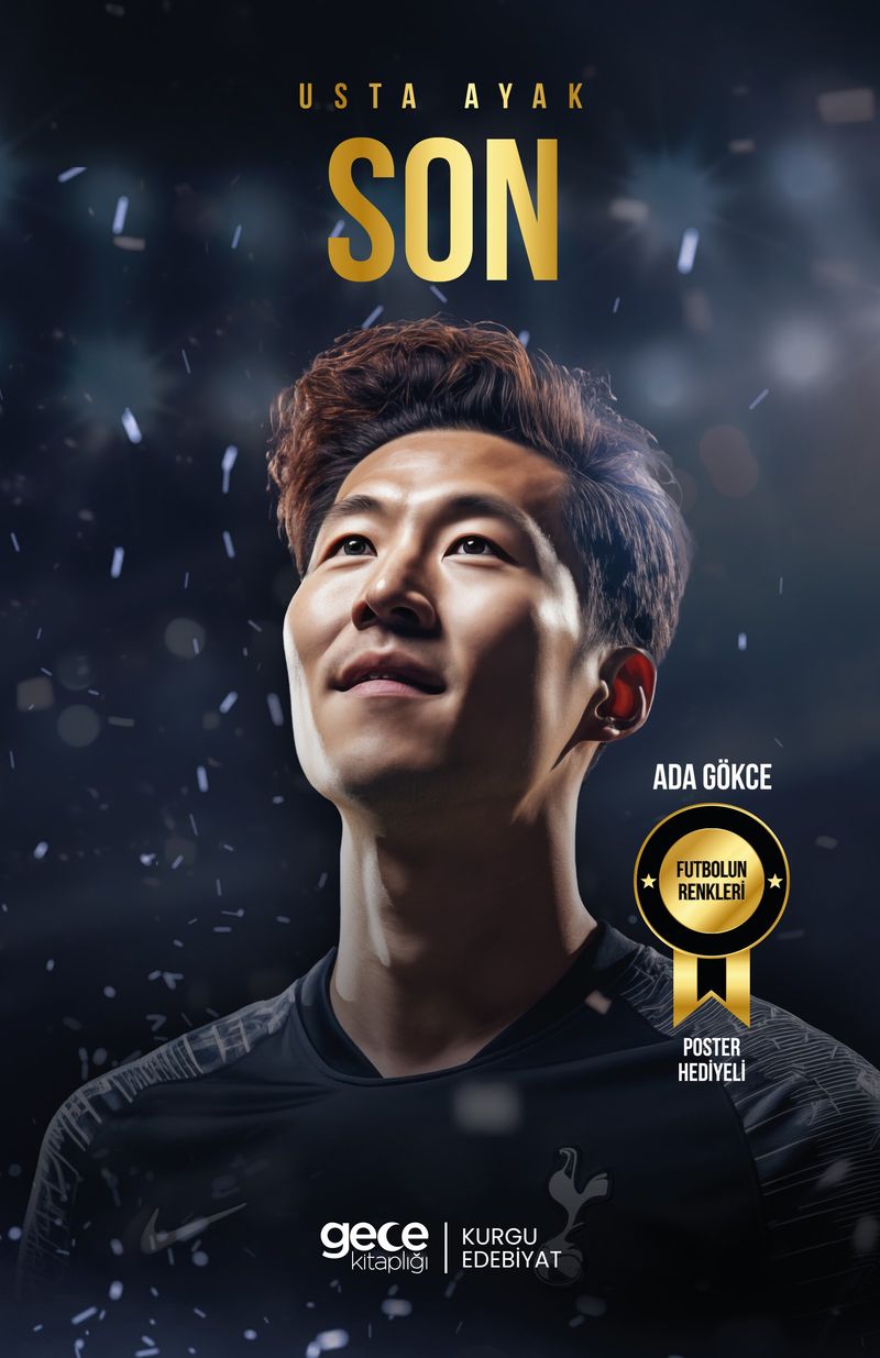 Usta Ayak Heung-Min Son kitap kapağı
