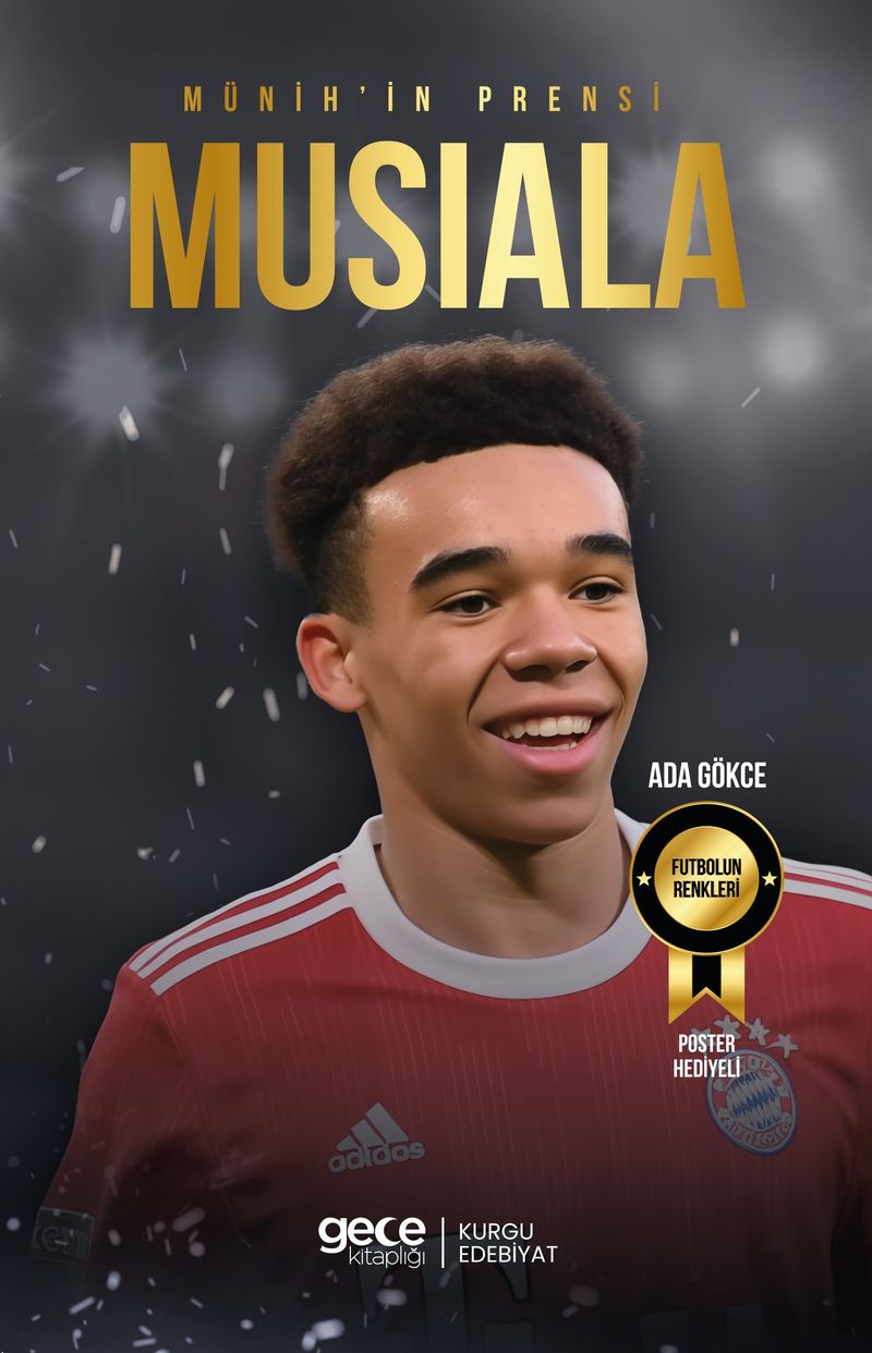 Münih'in Prensi Jamal Musiala kitap kapağı