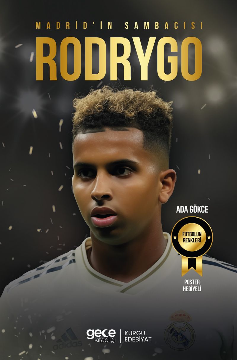 Madrid'in Sambacısı Rodrygo kitap kapağı