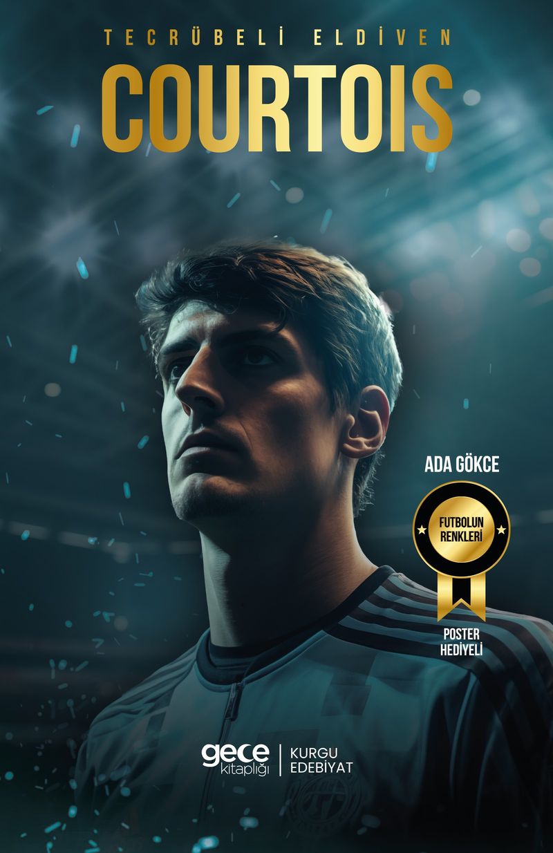 Tecrübeli Eldiven Thibaut Courtois kitap kapağı