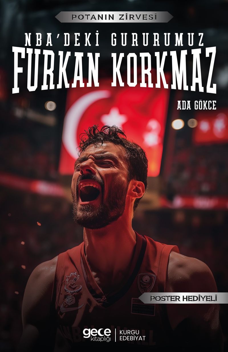 NBA'deki Gururumuz Furkan Korkmaz kitap kapağı