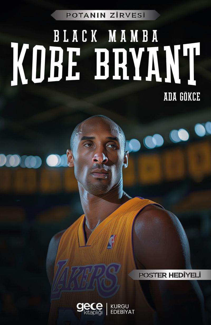 Black Mamba Kobe Bryant kitap kapağı