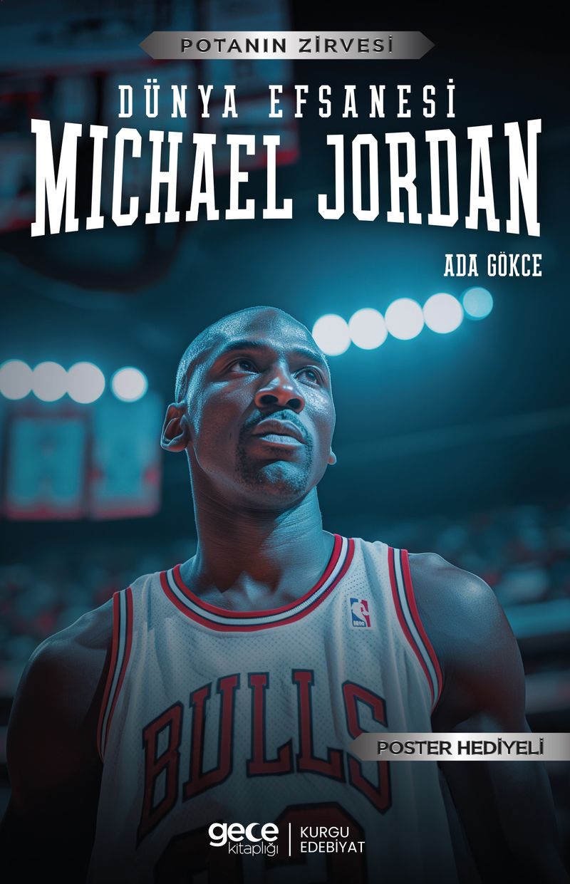 Dünya Efsanesi Michael Jordan kitap kapağı