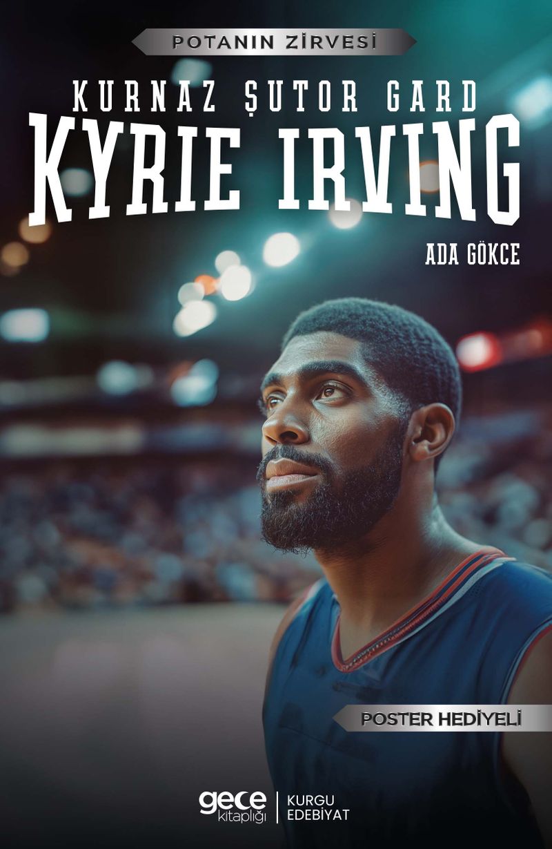Kurnaz Şutör Gard Kyrie Irving kitap kapağı