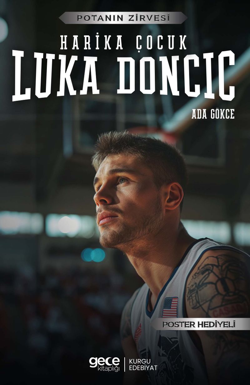 Harika Çocuk Luka Doncic kitap kapağı