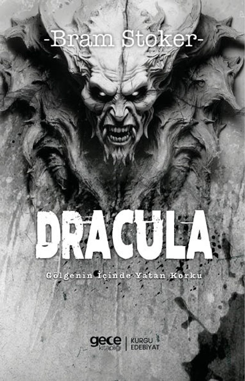 Dracula Gölgenin İçinde Yatan Korku kitap kapağı