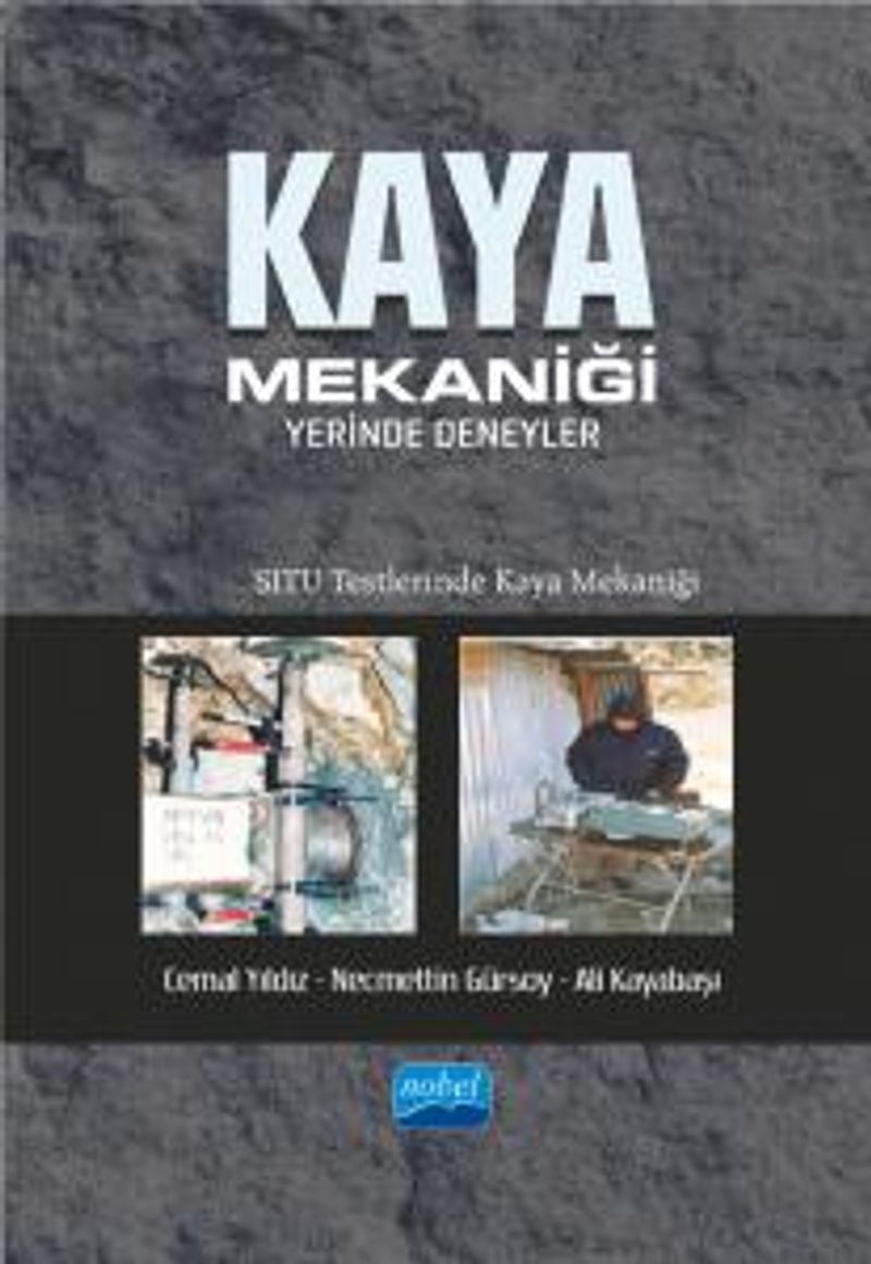 Kaya Mekaniği - Yerinde Deneyler kitap kapağı