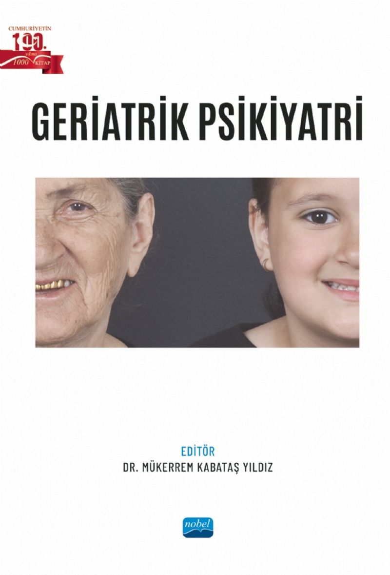 Geriatrik Psikiyatri kitap kapağı