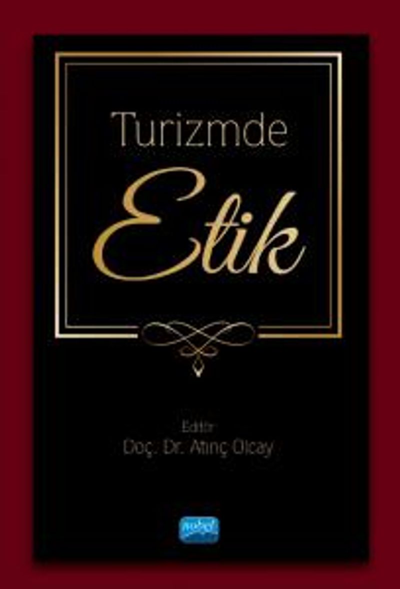 Turizmde Etik kitap kapağı