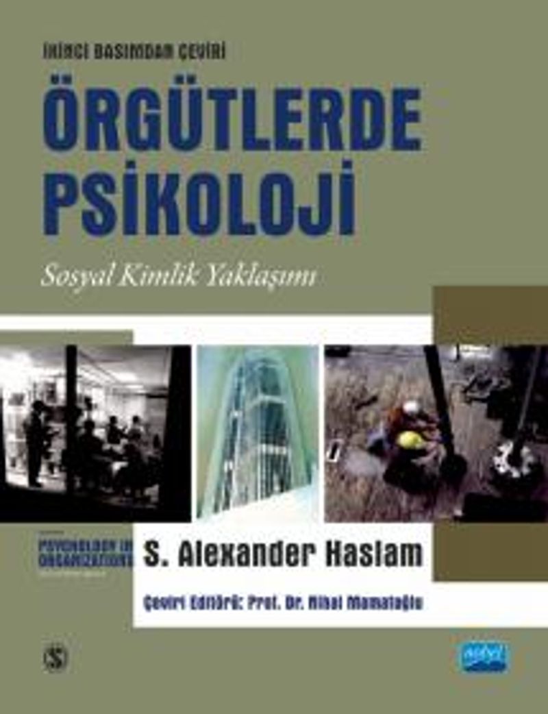 Örgütlerde Psikoloji Sosyal Kimlik Yaklaşımı kitap kapağı