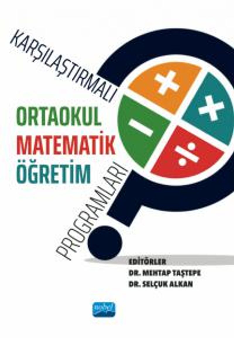 Karşılaştırmalı Ortaokul Matematik Öğretim Programları kitap kapağı