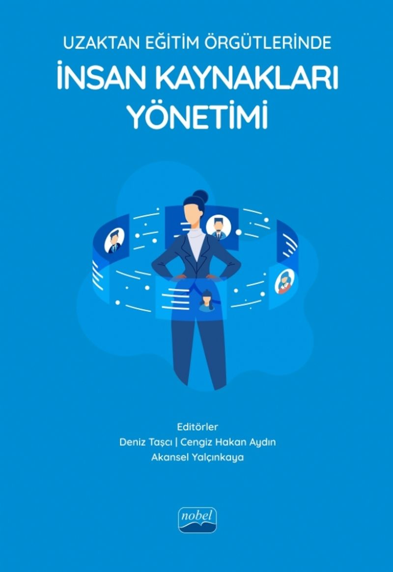 Uzaktan Eğitim Örgütlerinde İnsan Kaynakları Yönetimi kitap kapağı