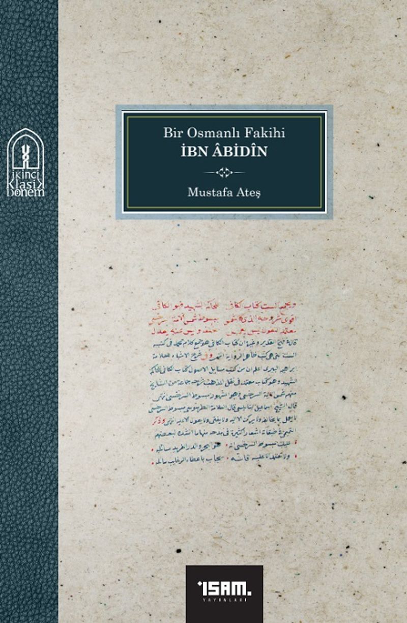 Bir Osmanlı Fakihi İbn Abidin kitap kapağı
