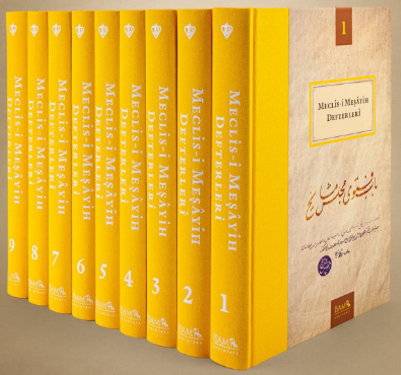 Meclis-i Meşayih Defterleri (9 Cilt) kitap kapağı