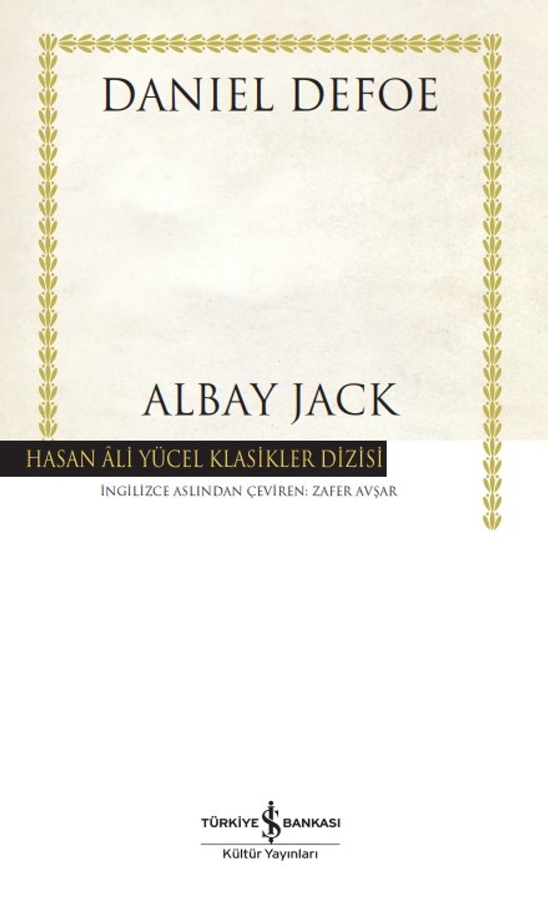 Albay Jack (Ciltli) kitap kapağı