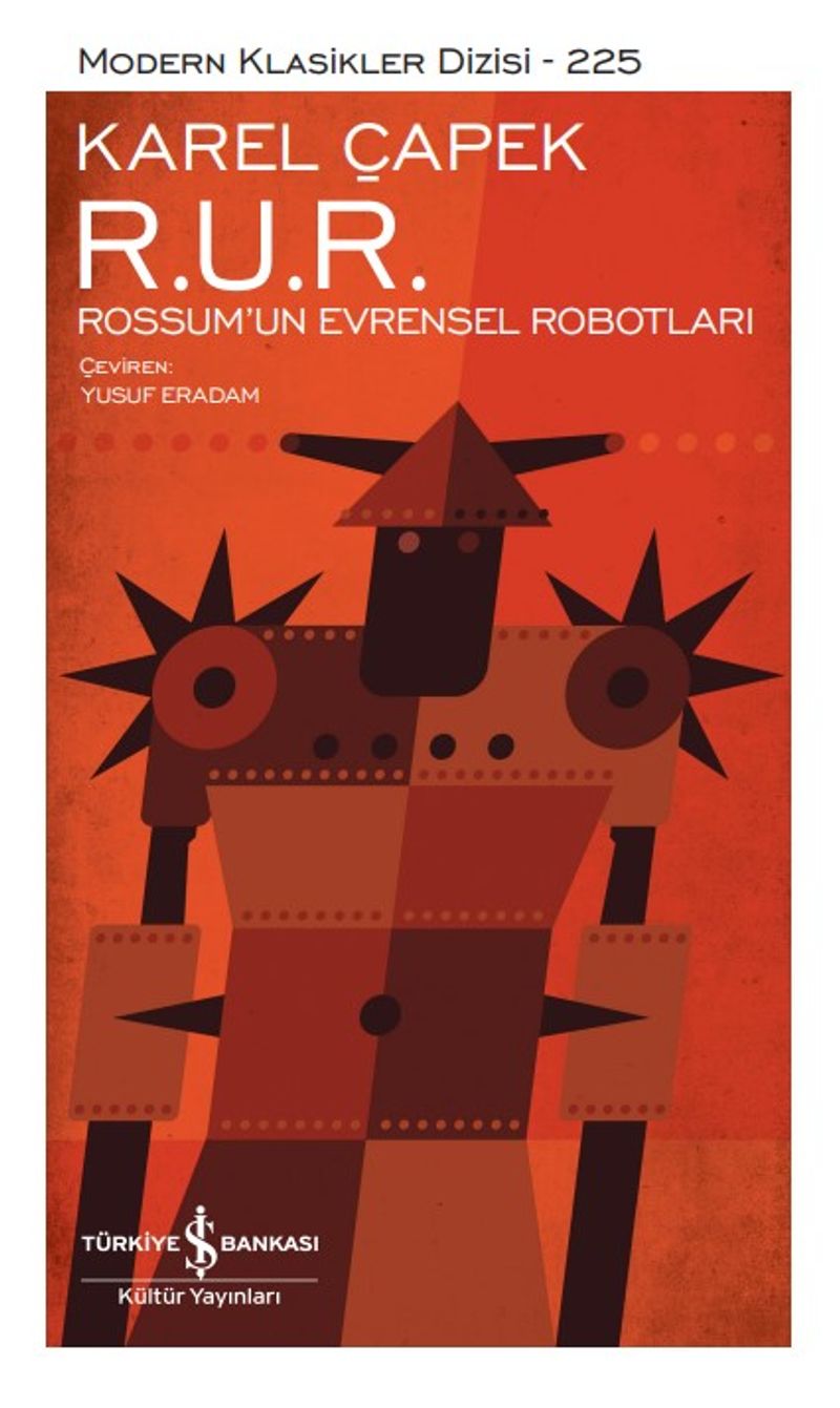 R. U. R. – Rossum'un Evrensel Robotları (Karton Kapak) kitap kapağı