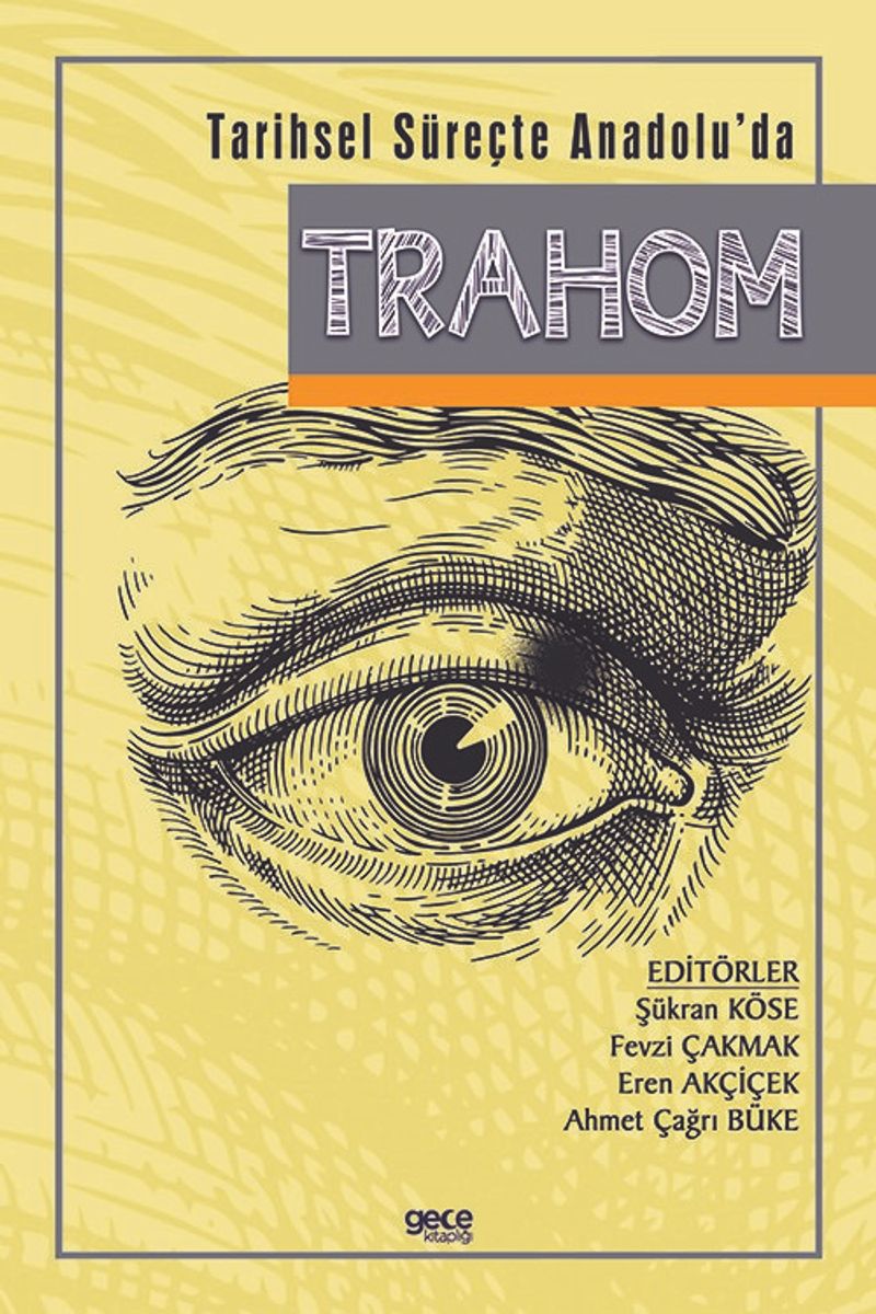 Tarihsel Süreçte Anadolu'da Trahom kitap kapağı