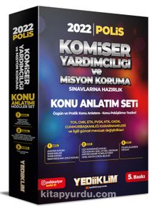 2022 Komiser Yardımcılığı ve Misyon Koruma Sınavlarına Hazırlık Konu Anlatımlı Modüler Set kitap kapağı