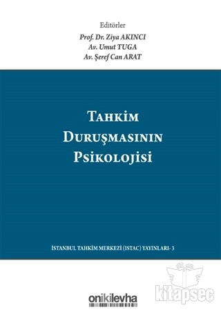 Tahkim Duruşmasının Psikolojisi kitap kapağı