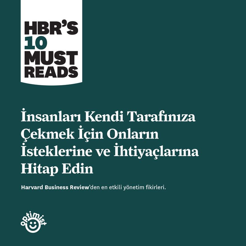 İnsanları Kendi Tarafınıza Çekmek için Onların İsteklerine ve İhtiyaçlarına Hitap Edin kitap kapağı