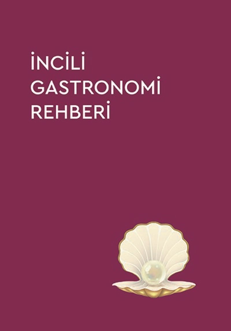 İncili Gastronomi Rehberi 2023 kitap kapağı