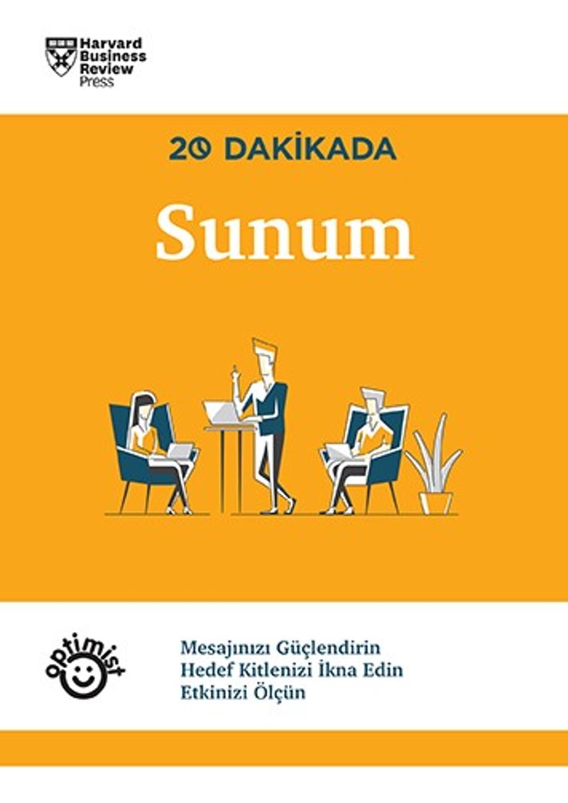 20 Dakikada Sunum kitap kapağı