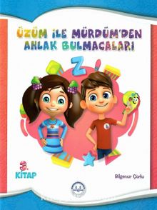 Üzüm ile Mürdümden Ahlak Bulmacaları (3.Kitap) kitap kapağı