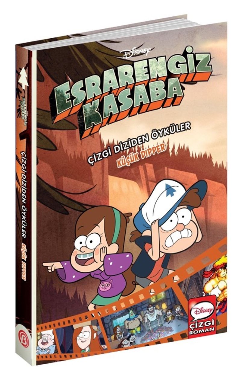 Disney Esrarengiz Kasaba Çizgi Diziden Öyküler Küçük Dipper kitap kapağı