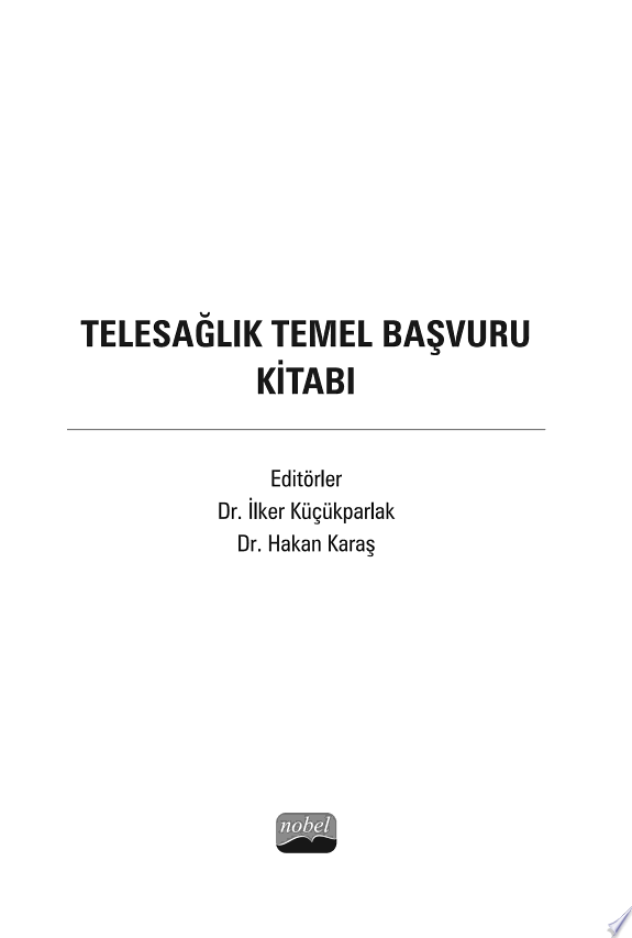 TELESAĞLIK Temel Başvuru Kitabı kitap kapağı