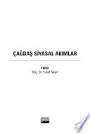Çağdaş Siyasal Akımlar kitap kapağı