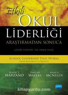 Etkili Okul Liderliği & Araştırmadan Sonuca kitap kapağı
