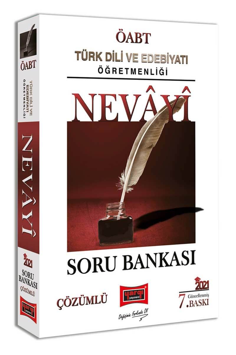 2021 ÖABT NEVAYİ Türk Dili ve Edebiyatı Öğretmenliği Çözümlü Soru Bankası kitap kapağı