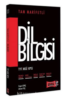 TYT MSÜ KPSS İçin Tam Marifetli Dil Bilgisi Soru Bankası kitap kapağı