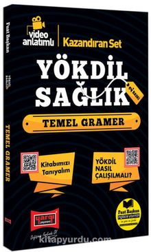 YÖKDİL Sağlık Temel Gramer Video Anlatımlı kitap kapağı