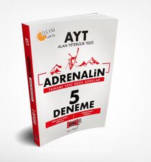 2021 AYT Adrenalin 5 Deneme Sınavı kitap kapağı