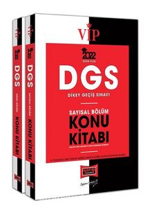 2022 DGS VIP Sayısal - Sözel Bölüm Konu Kitabı Seti kitap kapağı