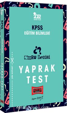 2022 KPSS Eğitim Bilimleri Soru Denizi Yaprak Test kitap kapağı