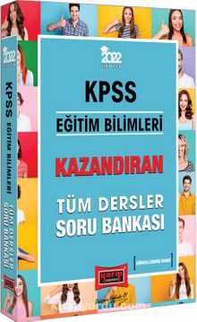 2022 KPSS Eğitim Bilimleri Kazandıran Tüm Dersler Soru Bankası kitap kapağı